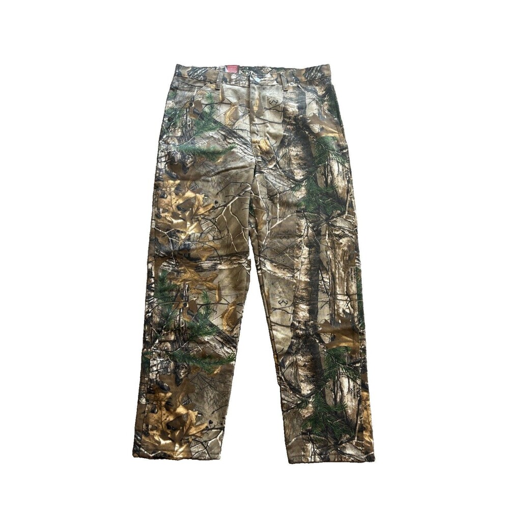 Men’s Wrangler Realtree Camo Nine Pocket Pants Size 36x30 Hunting Outdoor NWT